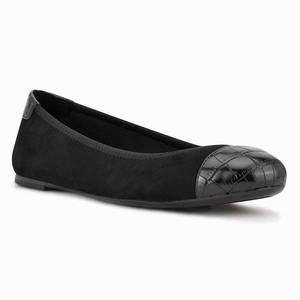 Nine West Capted Ballerina Schoenen Zwart Nederland | VDF-802539